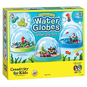 【中古】【インポート品・未当て嵌める】Faber-Castell 1858 Creativity for Kids Make Your Own Water Globes- Under The Sea Playset by Creativity for Kids