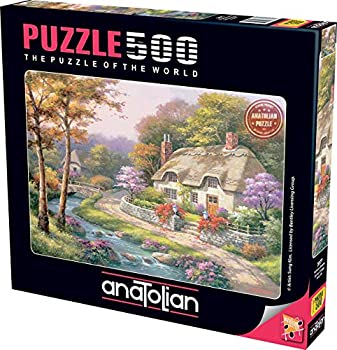 【中古】【輸入品・未使用】500ピース ジグソーパズル Perre Group 春のコテージ Kim: Spring Cottage 33×48cm 3577