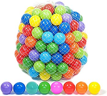 【中古】【39shop】【輸入品・未使用】(50)★- Playz 50 Soft Plastic Play Balls w/ 8 Vibrant Colours - Crush Proof No Sharp Edges Certified Non Toxic Phthalate & BPA Free - Us(新古品)|アトリエ絵利奈
