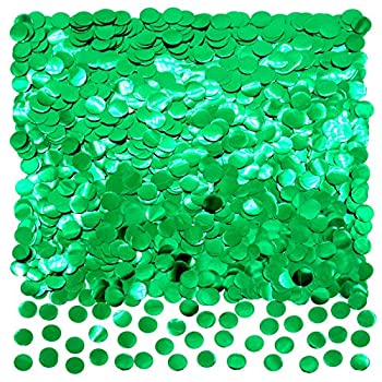 【中古】【輸入品・未使用】パーティーホイル紙吹雪。 グリーン GreenConfetti-1cm-50g