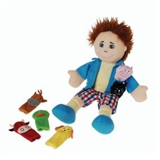 【中古】【インポート品・未当て嵌める】I Went Walking Puppet \u0026 Props Set by Constructive Playthings