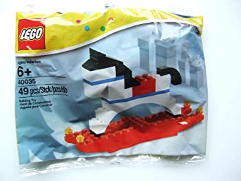 【中古】【輸入品・未使用】LEGO 季節的: クリスマス Rocking Horse セット 40035 (袋詰め)