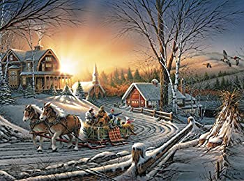 【中古】【39shop】【輸入品・未使用】Buffalo★Games - Terry Redlin - 冬の快楽 - 1000ピース ジグソーパズル(新古品)|アトリエ絵利奈