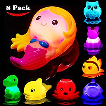 【中古】【39shop】【輸入品・未使用】HLXY★幼児用お風呂用おもちゃ 赤ちゃん用ライトアップおもちゃ - 浴槽玩具 点滅カラフルLEDライトシャワー 子供用 ブラック HL-33（新古品）｜アトリエ絵利奈