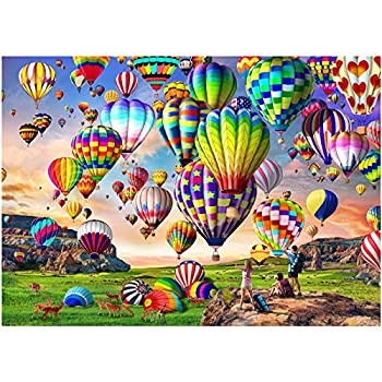 【中古】【輸入品・未使用】HUADADA ジグソーパズル 大人用 1000ピース 1000ピース 熱気球パズル 教育ゲーム ホームデコレーション パズル (27.56インチ x 19.62インチ)｜アトリエ絵利奈