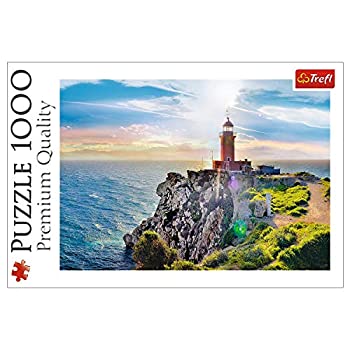 【中古】【39shop】【輸入品・未使用】1000ピース★ジグソーパズル Trefl 灯台 The Melagavi lighthouse 48×68cm 10436(新古品)|アトリエ絵利奈