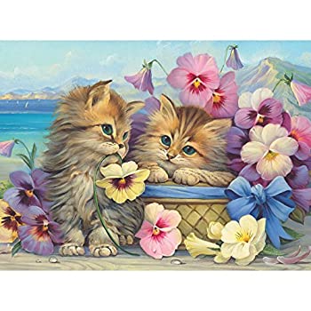 【中古】【39shop】【輸入品・未使用】Bits★and Pieces - 300ピースジグソーパズル 大人用 - Friends Forever - 300ピース 子猫 猫 ジグソーパズル アーティストオレグ・ガヴリロフ作（新古品）｜アトリエ絵利奈