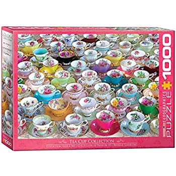 【中古】【39shop】【輸入品・未使用】1000ピース★ジグソーパズル ティーカップコレクション 6000-5314(新古品)|アトリエ絵利奈