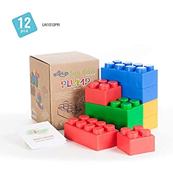 【中古】【輸入品・未使用】UNiPLAY ふっくらソフトビルディングブロック ? ジャンボマルチカラースタッキングブロック 認知能力開発と教育ゲーム用 対象年齢3ヶ月以上 (12