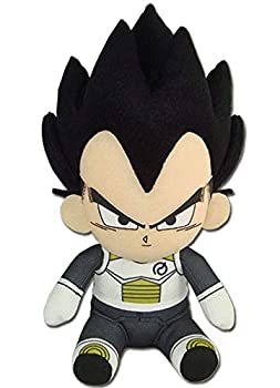 【中古】【インポート品・未当て嵌める】Great Eastern ドラゴンボールスーパー - ベジータ01 座っている身のこなしぬいぐるみ 7in