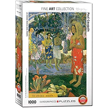 【中古】【39shop】【輸入品・未使用】ジグソーパズル★1000ピース ユーログラフィックス イア・オラナ・マリア(我マリアを拝する) 6000-0835（新古品）｜アトリエ絵利奈