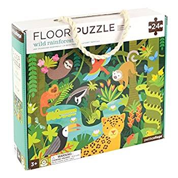 【中古】【輸入品・未使用】Wild Rainforest Floor Puzzle