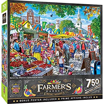 【中古】【39shop】【輸入品・未使用】Masterpieces★ファーマーズマーケット、Country Heaven 750ピース ジグソーパズル(新古品)|アトリエ絵利奈