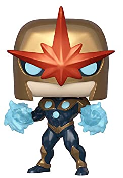 【中古】【輸入品・未使用】Funko Pop!マーベル:ノヴァプライムビニールフィギュア マルチカラー
