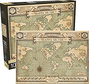 【中古】【39shop】【輸入品・未使用】Aquarius★Fantastic Beasts Map Jigsaw Puzzle (1000 Piece)（新古品）｜アトリエ絵利奈