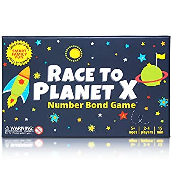 【中古】【輸入品・未使用】Race to Planet X: 数字ボンドゲーム - 幼稚園、1年生の算数ゲーム - 超楽しいボードゲームで減算を学ぶ