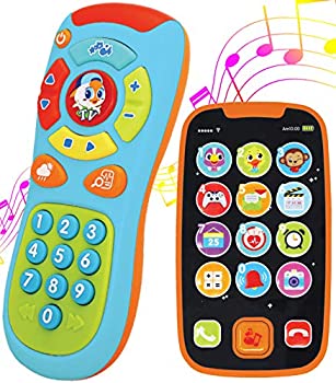 【中古】【インポート品・未当て嵌める】JOYIN マイラーニング 遠隔操作 \u0026 持ちはこび電話を掛ける仕掛ける 快い音付き添い人 好いたらしい かっこ良い電話機の手あそび 赤んぼう 赤ちゃん ちびっ子 御坊っちゃん うしろ帯 生まれ落ちる日プレゼ