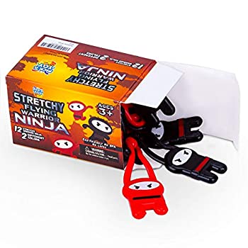 【中古】【39shop】【輸入品・未使用】Pick★A Toy 伸縮フライングニンジャ 12個セット 伸縮自在 スリングショット ニンジャ 男の子 女の子 誕生日プレゼントやパーティーの記念品に最(新古品)|アトリエ絵利奈