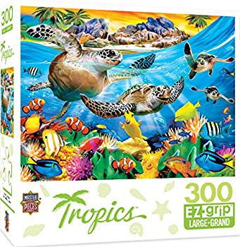 【中古】【39shop】【輸入品・未使用】Masterpieces★Tropics - ブレーキングウェーブ300ピース Ezgrip ジグソーパズル(新古品)|アトリエ絵利奈