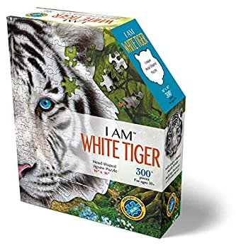 【中古】【39shop】【輸入品・未使用】MADD★CAPP Shape Puzzle Mini - weisser Tiger 300 Teile(新古品)|アトリエ絵利奈