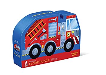 【中古】【輸入品・未使用】Crocodile Creek Vehicle 36 Piece Jigsaw Floor Puzzle by Crocodile Creek