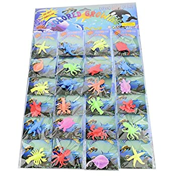 【中古】【39shop】【輸入品・未使用】Funlop★Sensory Jelly Water Growing Sea Life Creatures Animals Amazing fun educational learning toy for children boys and girls (24 Asso(新古品)|アトリエ絵利奈