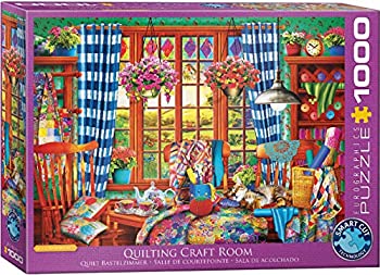 【中古】【39shop】【輸入品・未使用】1000ピース★ジグソーパズル パッチワークの部屋(新古品)|アトリエ絵利奈