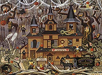 【中古】【39shop】【輸入品・未使用】Buffalo★Games - Charles Wysocki - Trick Or Treat ホテル - 1000ピース ジグソーパズル(新古品)|アトリエ絵利奈