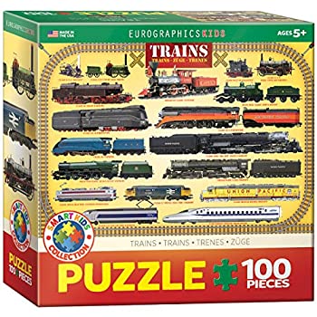 【中古】【インポート品・未当て嵌める】Eurographics SL 蒸汽船行政官庁車 100天下太平謎合わせ おもちゃ-乗り物のおもちゃ-電車・機関車