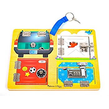 【中古】【インポート品・未当て嵌める】メリッサ\u0026ダグ(Melissa\u0026Doug)?指さき知育 カギを開けよう! 鍵手あそび 9540 置き目品 おもちゃ-その他-知育玩具・学習玩具