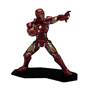 【中古】【輸入品・未使用】Factory Entertainment Marvel Comics Age Of Ultron Metal Miniature Iron Man Statue