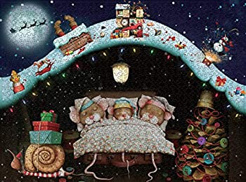 その他 オープニング 大放出セール 中古 輸入品 未使用未開封 クリスマスジグソーパズル 1000ピース ホームデコレーション かわいいdiyウォールアート 難易度の高いパズルゲーム 高解像度プリント 大人用 Kwakuku Com