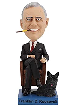 【中古】【インポート品・未当て嵌める】Royal Bobbles ルーズベルトのボブルヘッドあやつり人形