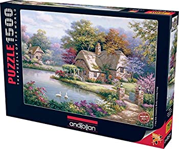 【中古】【輸入品・未使用】1500ピース ジグソーパズル Perre Group 白鳥とコテージ Swan Cottage 60×85cm 4529 12,166円