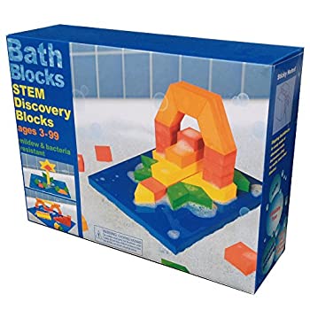 【中古】【39shop】【輸入品・未使用】BathBlocks★Stem Discovery Blocks Bathtub Toy（新古品）｜アトリエ絵利奈