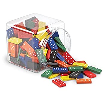【中古】【インポート品・未当て嵌める】木製ドミノ書き割り