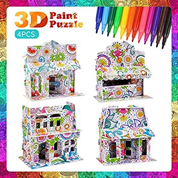 知育パズル 経典ブランド 10歳 9歳 8歳 7歳 6歳 塗り絵パズル 3d Diy 子供用 男の子 中古 輸入品 未使用未開封 3dジグソーパズル アートとクラフト ペイティングパズルセット 女の子 男の子 5 12歳 Www Shoxruxtj Com