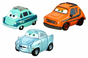 【中古】【輸入品・未使用】Mattel Disney-Pixar CARS 2 Micro Drifters マテル　「カーズ2」　マイクロドリフターズ - Grem Professor Z Finn McMissile グレム プロフェ画像