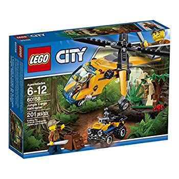 【中古】【インポート品・未当て嵌める】LEGO City Jungle Explorers Jungle Cargo Helicopter 60158 Building Kit (201 Piece)