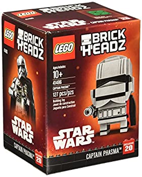 【中古】【インポート品・未当て嵌める】LEGO Brickheadz Captain Phasma 41486?Star Wars Building仕掛ける