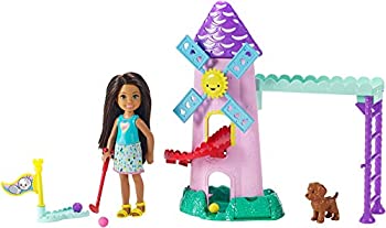 【中古】【インポート品・未当て嵌める】Barbie FRL85 Club Chelsea Mini Golf Doll and Playset