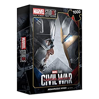 【中古】【39shop】【輸入品・未使用】1000ピース★ジグソーパズル マーベル アベンジャーズ 10th キャプテンアメリカ シビルウォー。（新古品）｜アトリエ絵利奈