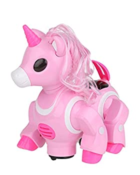 【中古】【インポート品・未当て嵌める】Vivitar ロボ ダンシング ユニ唐きび 自動人形 サクラ色