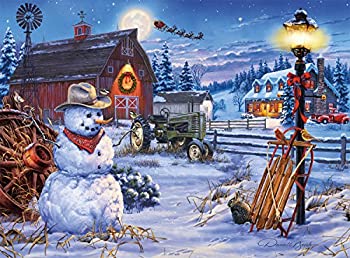 【中古】【39shop】【輸入品・未使用】Buffalo★Games - Holiday Collection - Darrell Bush - Country Christmas - 1000 Piece Jigsaw Puzzle(新古品)|アトリエ絵利奈