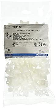 【中古】【輸入品・未使用】Thomas and Betts TR TC5142 CABLE TIE .6X.9 SADDLE S (Pack of 100) by Thomas \u0026 Betts