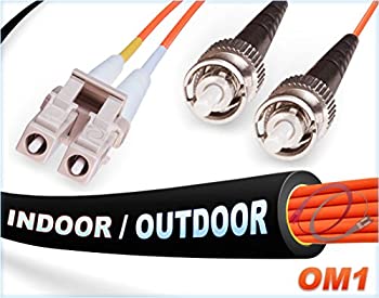 【中古】【39shop】【輸入品・未使用】FiberCablesDirect★12M OM1 LC ST ファイバーパッチケーブル インドア/アウトドア デュプレックス 62.5/125 LC - ST マルチモードジャンパー 12（新古品）｜アトリエ絵利奈
