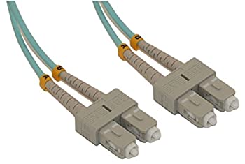 【中古】【インポート品・未当て嵌める】1米突( 3フート) SC / SC 10?gマルチモードデュプレックスom3?50?/ 125光ファイバネットワークケーブル
