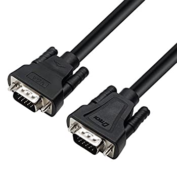 【中古】【輸入品・未使用】DTECH 3フィート SVGA VGA コンピューターモニターケーブル オスからオス 1080p高解像度対応 (1メートル ブラック)