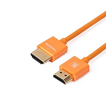 【中古】【39shop】【輸入品・未使用】Kramer★c-hm/HM / Pico/or-10、10足超スリムHigh Speed HDMIケーブルオレンジ（新古品）｜アトリエ絵利奈