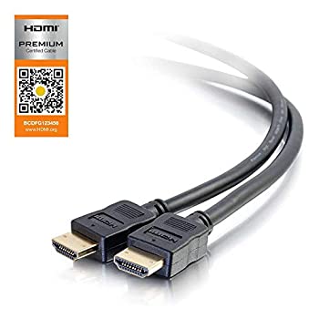 【中古】【インポート品・未当て嵌める】C2G 50188 割り増し金4K弾丸道路HDMI有線テレビ イーサネット付き添い人 4K 60サイクル 黒いこと (20フート 6.09米突)